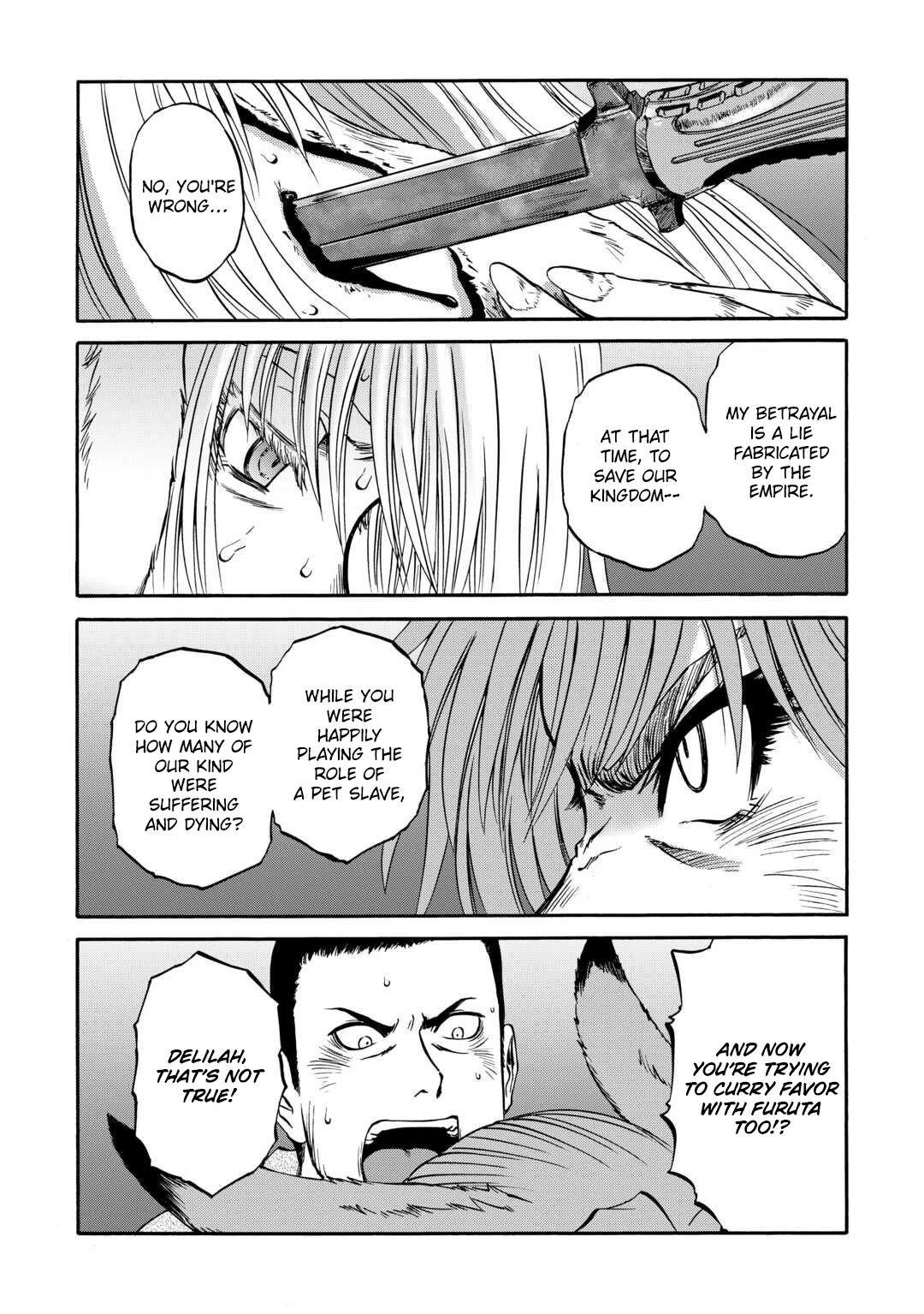 Gate - Jietai Kare no Chi nite, Kaku Tatakeri chapter 141 page 11