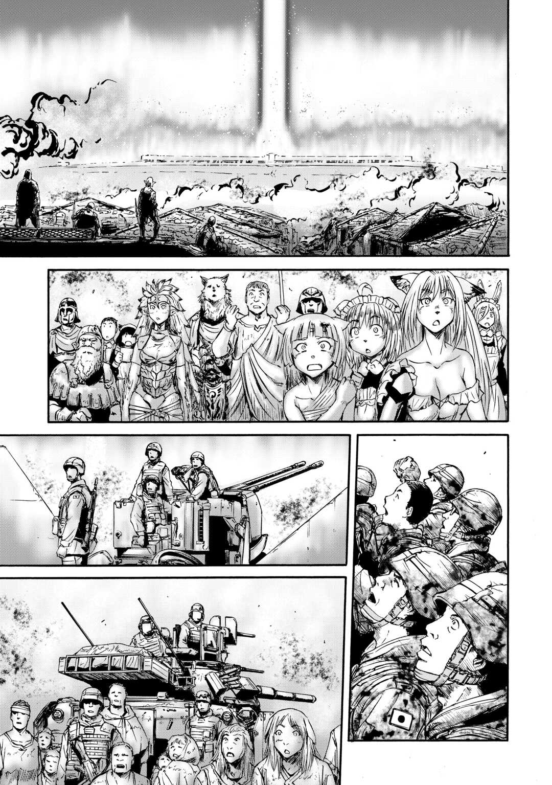 Gate - Jietai Kare no Chi nite, Kaku Tatakeri chapter 141 page 35