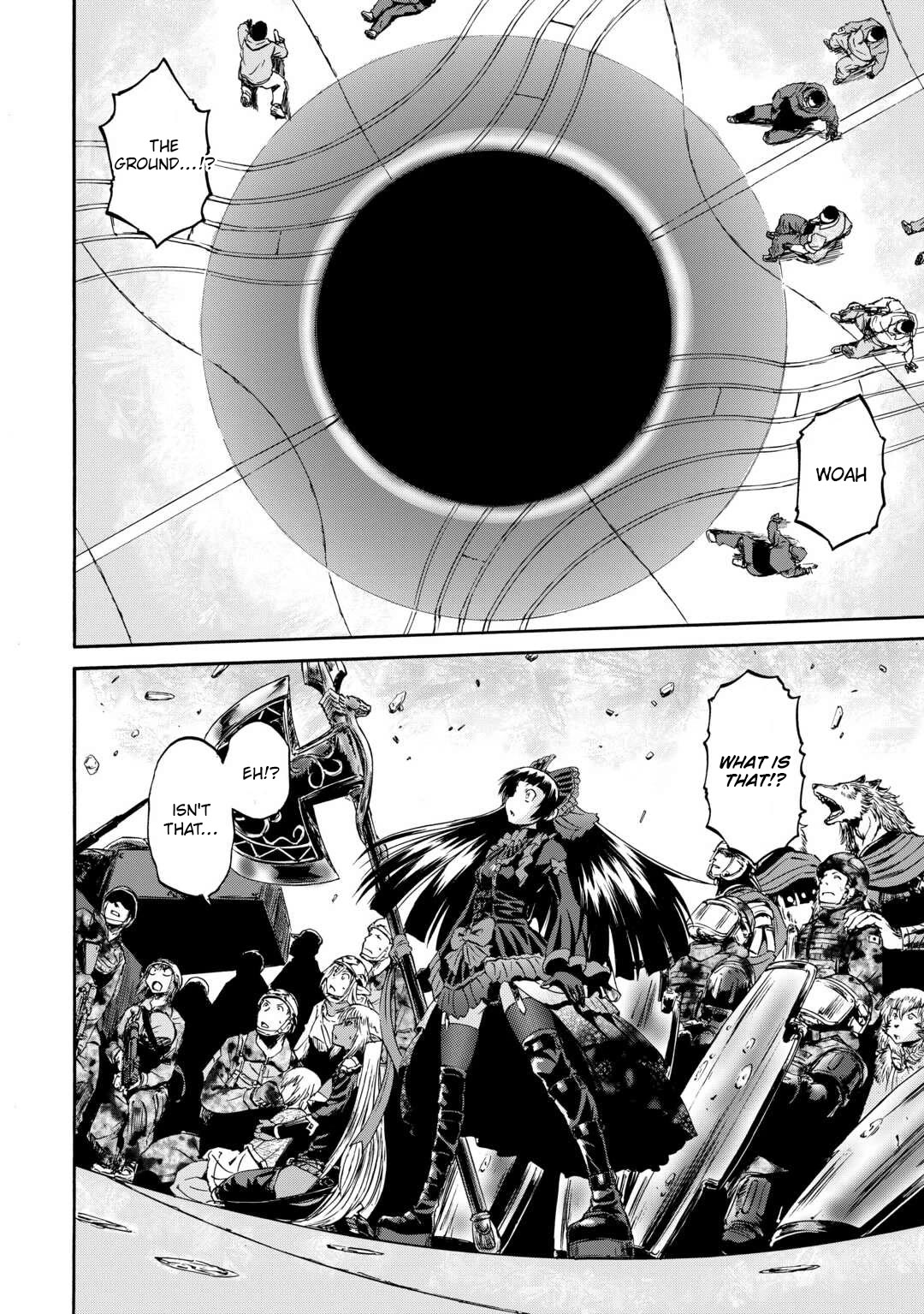 Gate - Jietai Kare no Chi nite, Kaku Tatakeri chapter 141 page 38