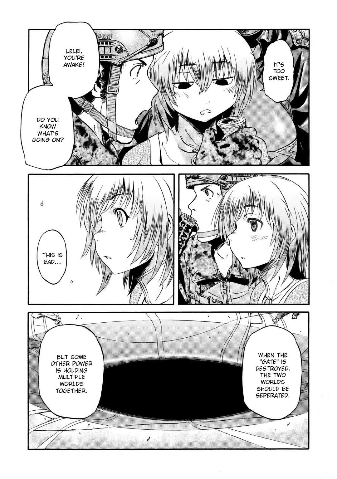 Gate - Jietai Kare no Chi nite, Kaku Tatakeri chapter 141 page 39