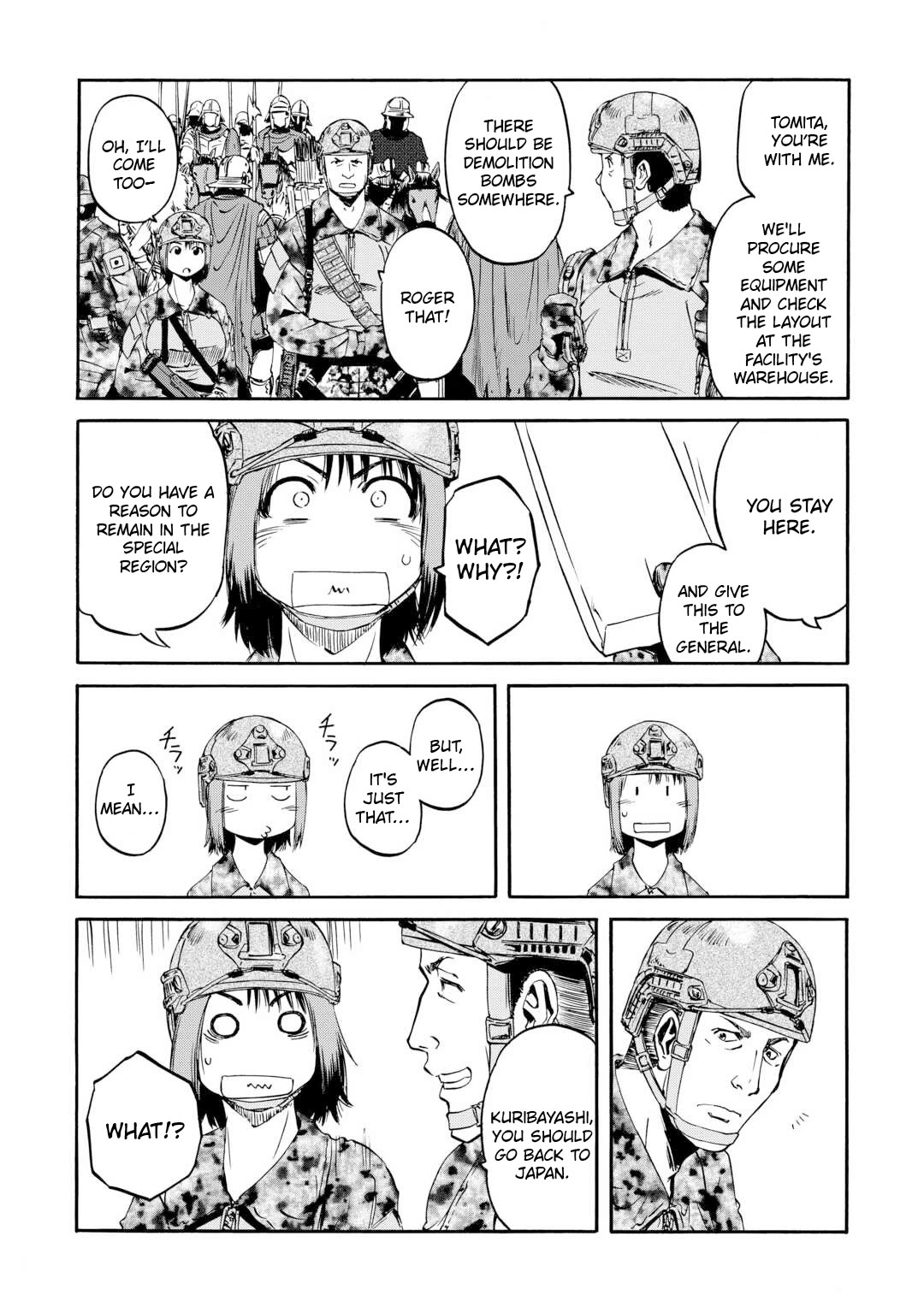 Gate - Jietai Kare no Chi nite, Kaku Tatakeri chapter 142 page 15