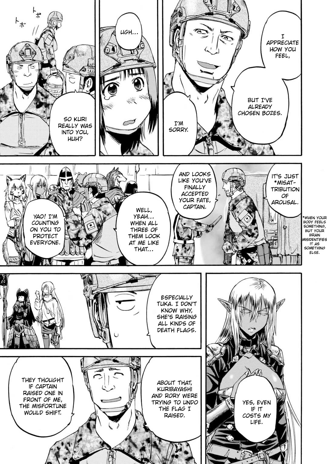 Gate - Jietai Kare no Chi nite, Kaku Tatakeri chapter 142 page 16