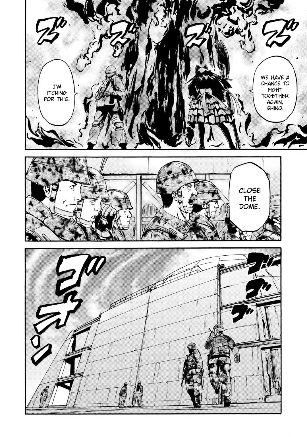 Gate - Jietai Kare no Chi nite, Kaku Tatakeri chapter 142 page 37