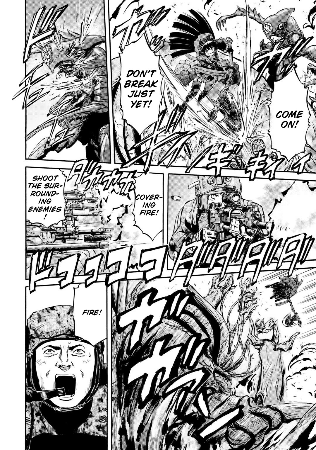 Gate - Jietai Kare no Chi nite, Kaku Tatakeri chapter 142 page 43