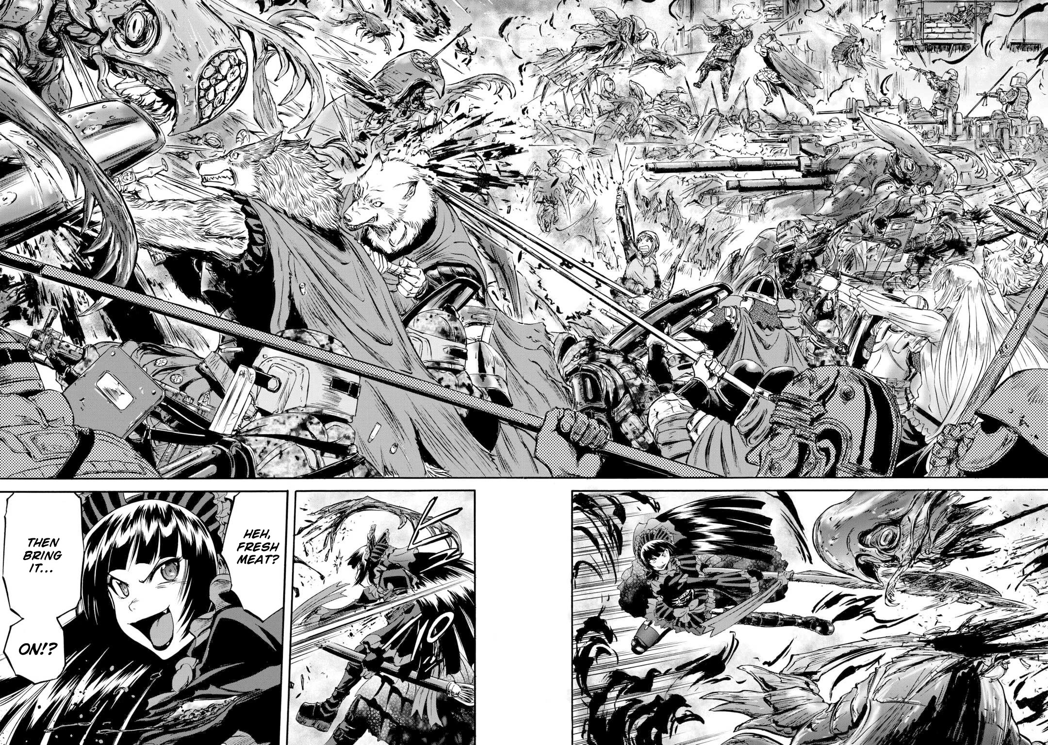 Gate - Jietai Kare no Chi nite, Kaku Tatakeri chapter 142 page 45