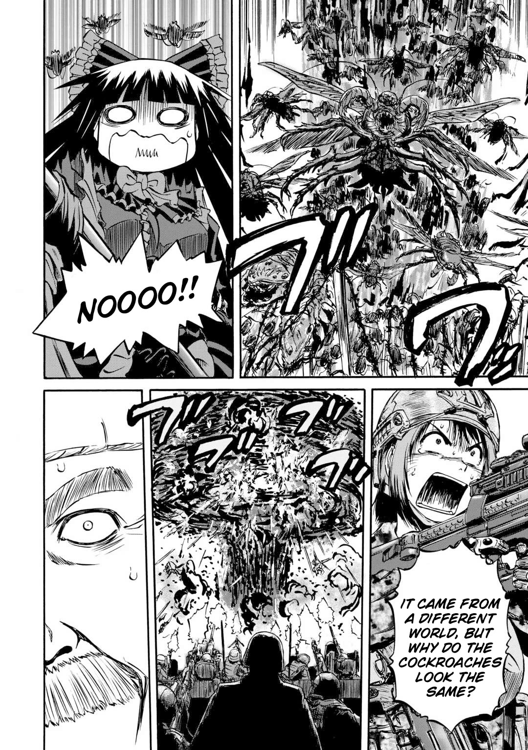 Gate - Jietai Kare no Chi nite, Kaku Tatakeri chapter 142 page 46