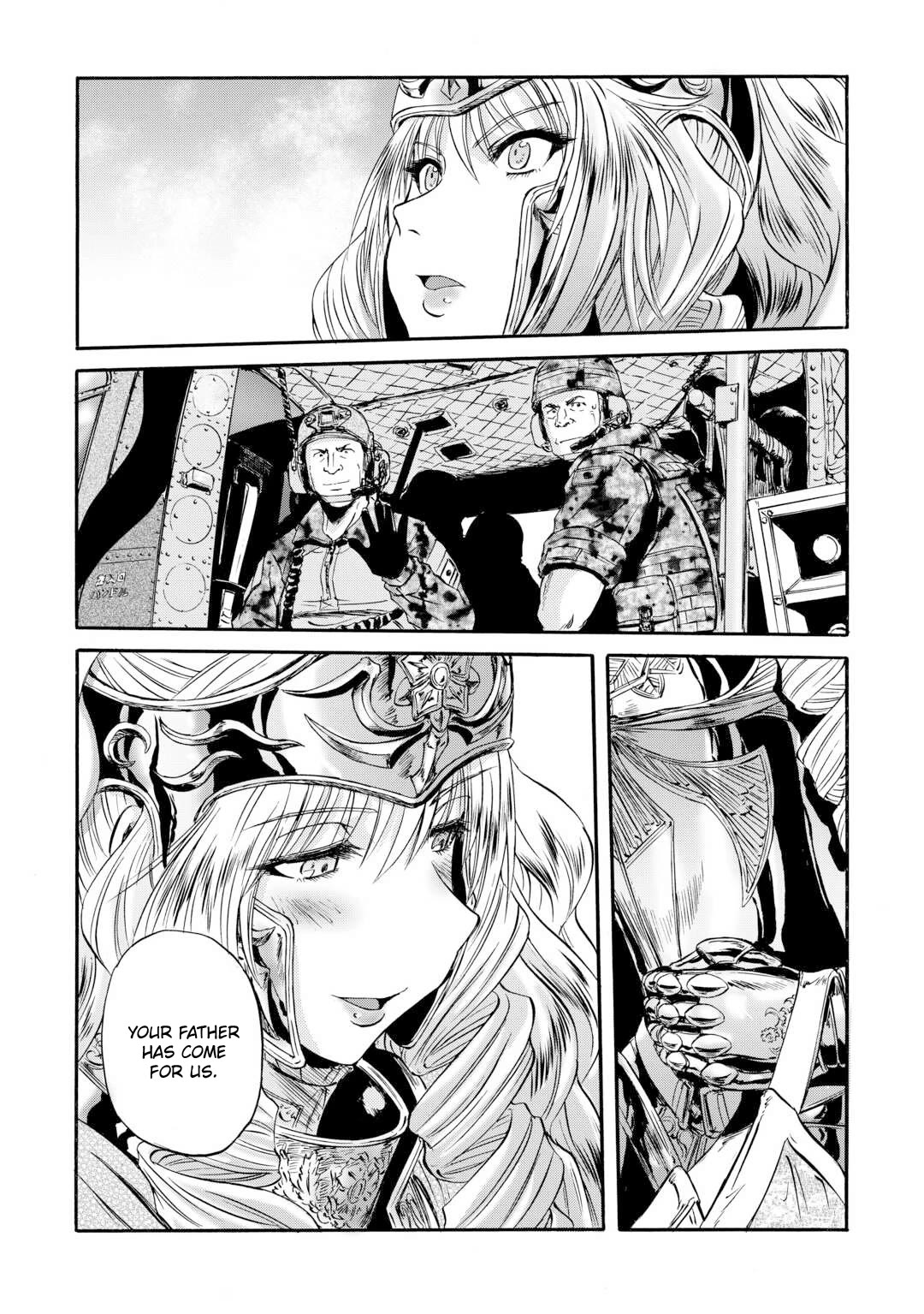 Gate - Jietai Kare no Chi nite, Kaku Tatakeri chapter 143.2 page 12