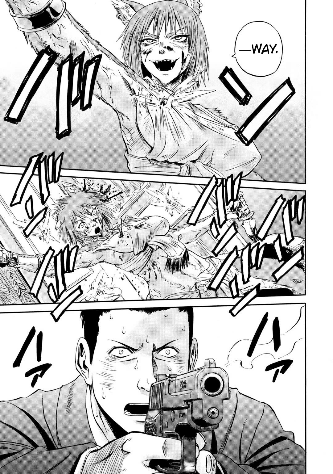 Gate - Jietai Kare no Chi nite, Kaku Tatakeri chapter 143.2 page 21