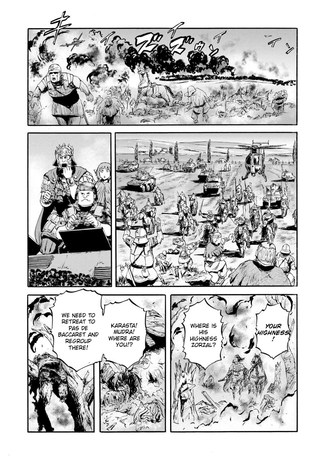 Gate - Jietai Kare no Chi nite, Kaku Tatakeri chapter 143.2 page 27