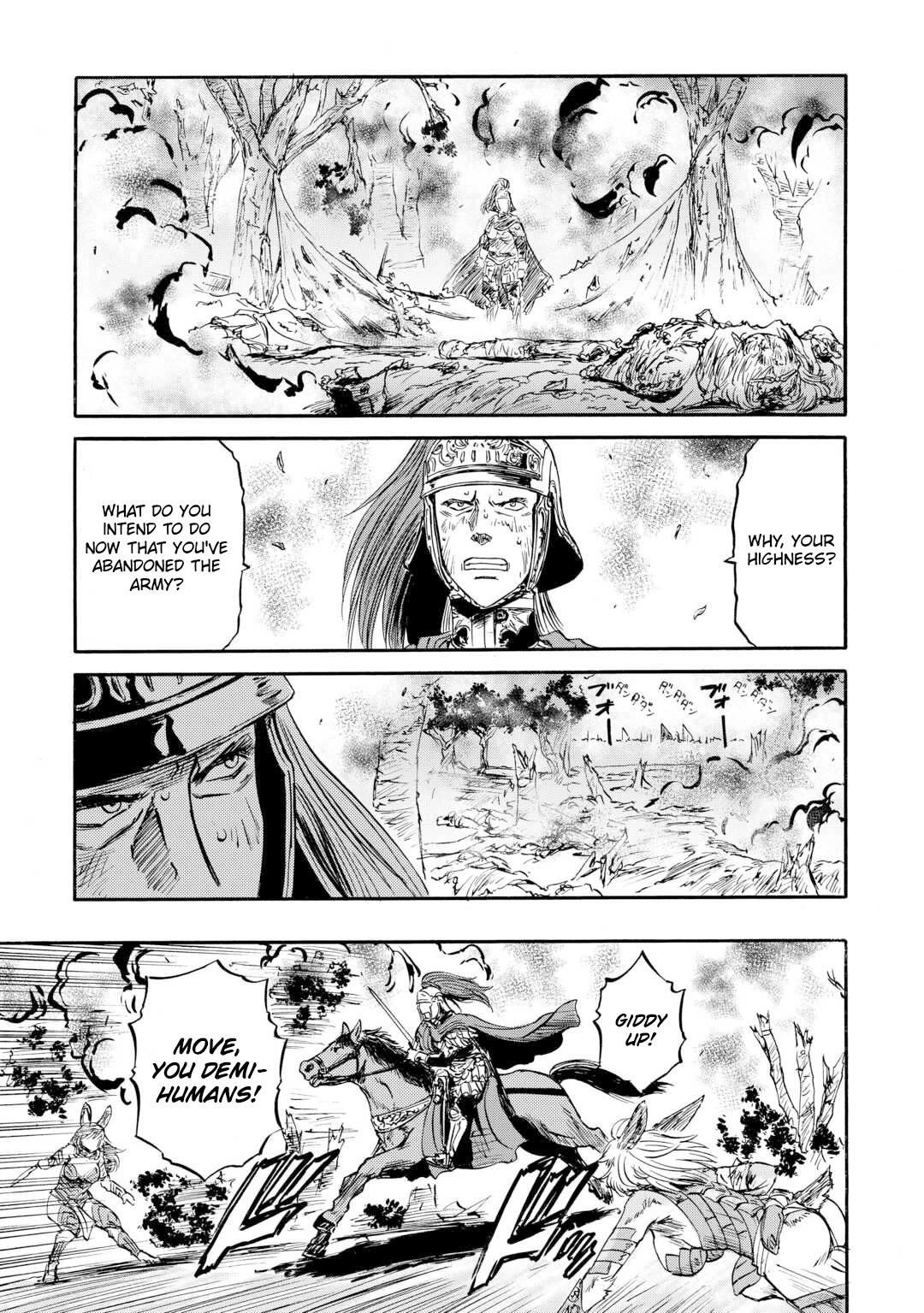 Gate - Jietai Kare no Chi nite, Kaku Tatakeri chapter 143.2 page 28