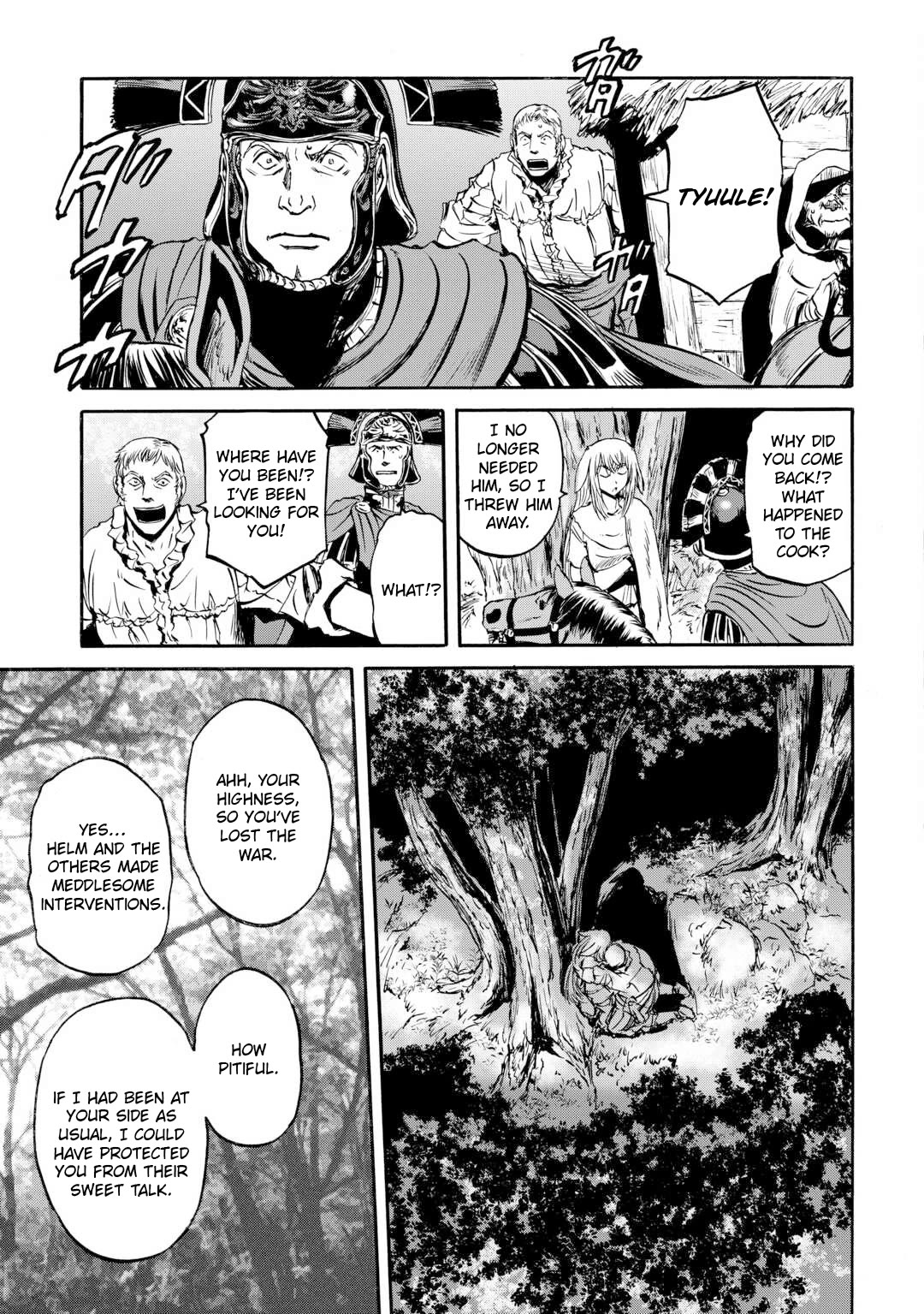 Gate - Jietai Kare no Chi nite, Kaku Tatakeri chapter 143.2 page 35