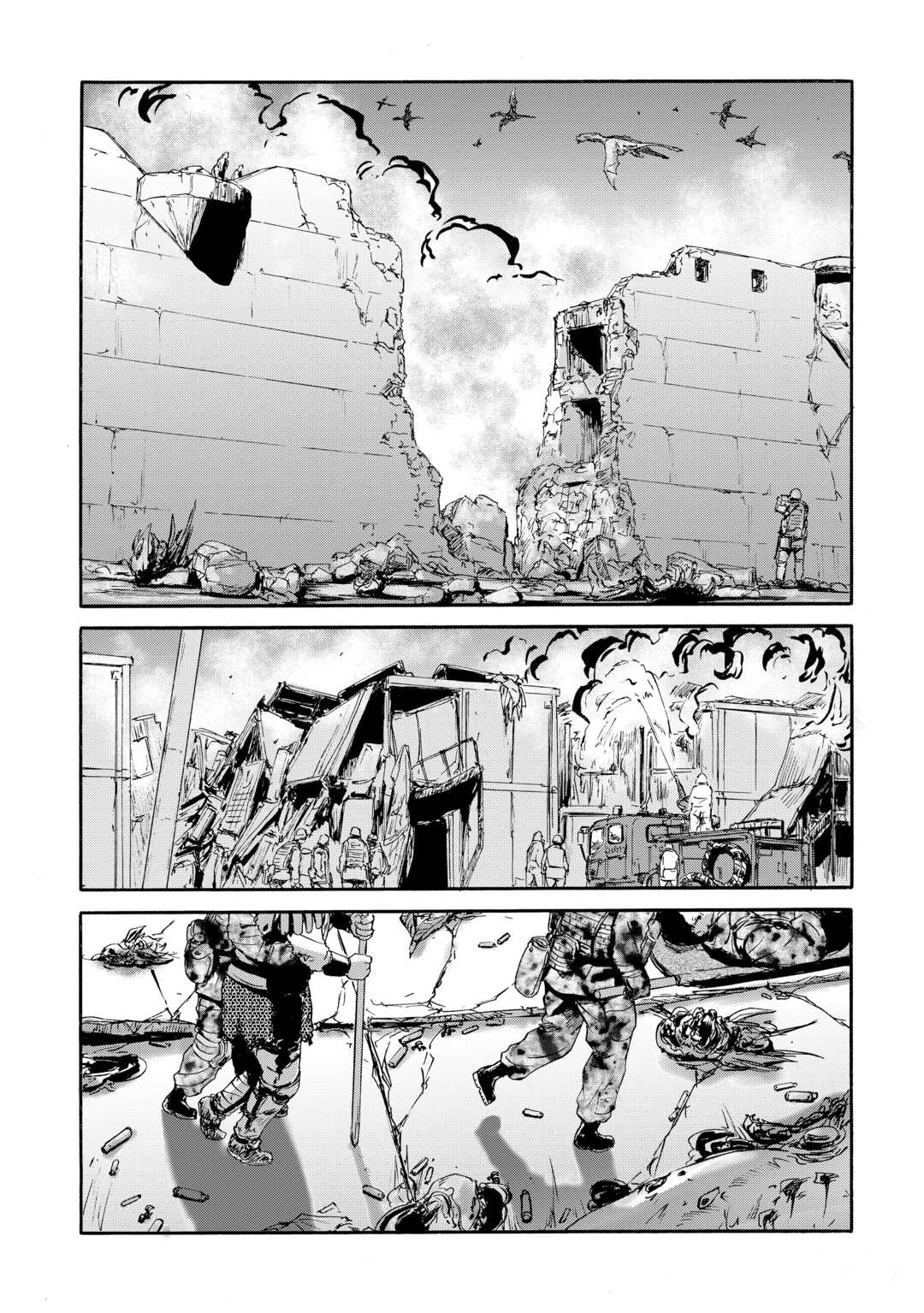 Gate - Jietai Kare no Chi nite, Kaku Tatakeri chapter 143.2 page 49