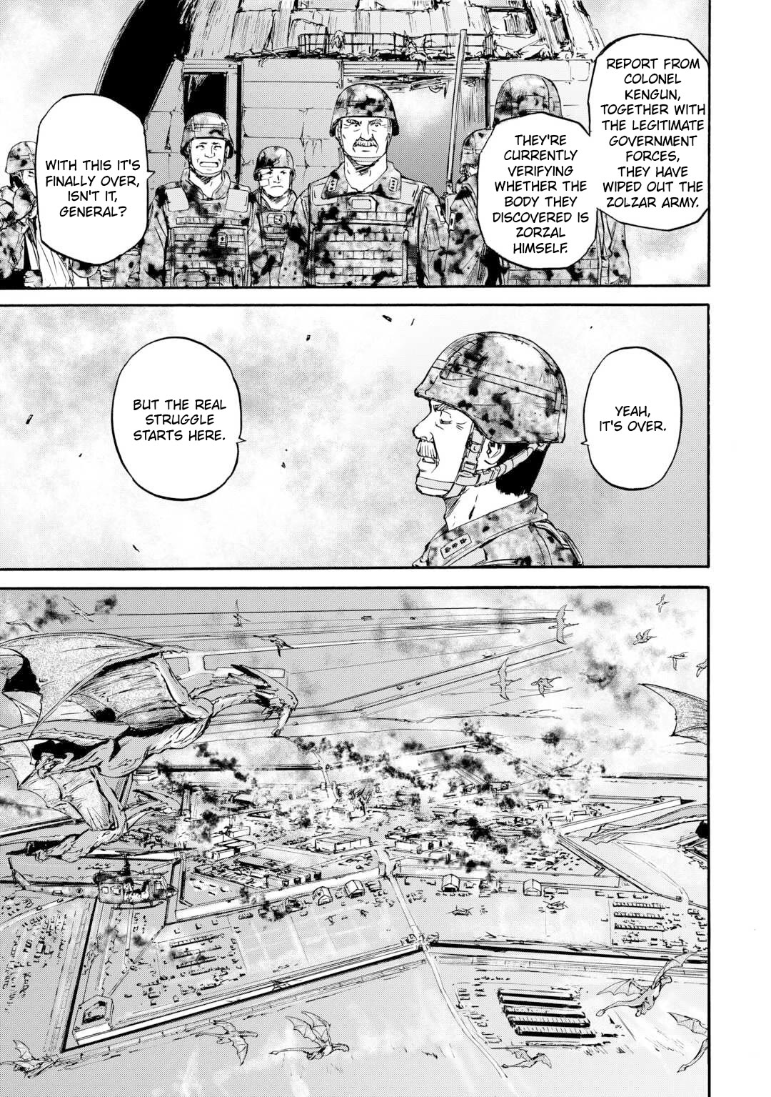 Gate - Jietai Kare no Chi nite, Kaku Tatakeri chapter 143.2 page 51