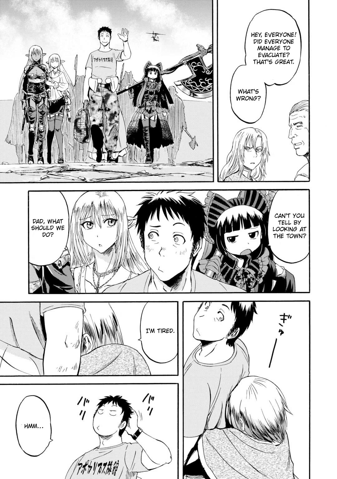 Gate - Jietai Kare no Chi nite, Kaku Tatakeri chapter 143.2 page 53