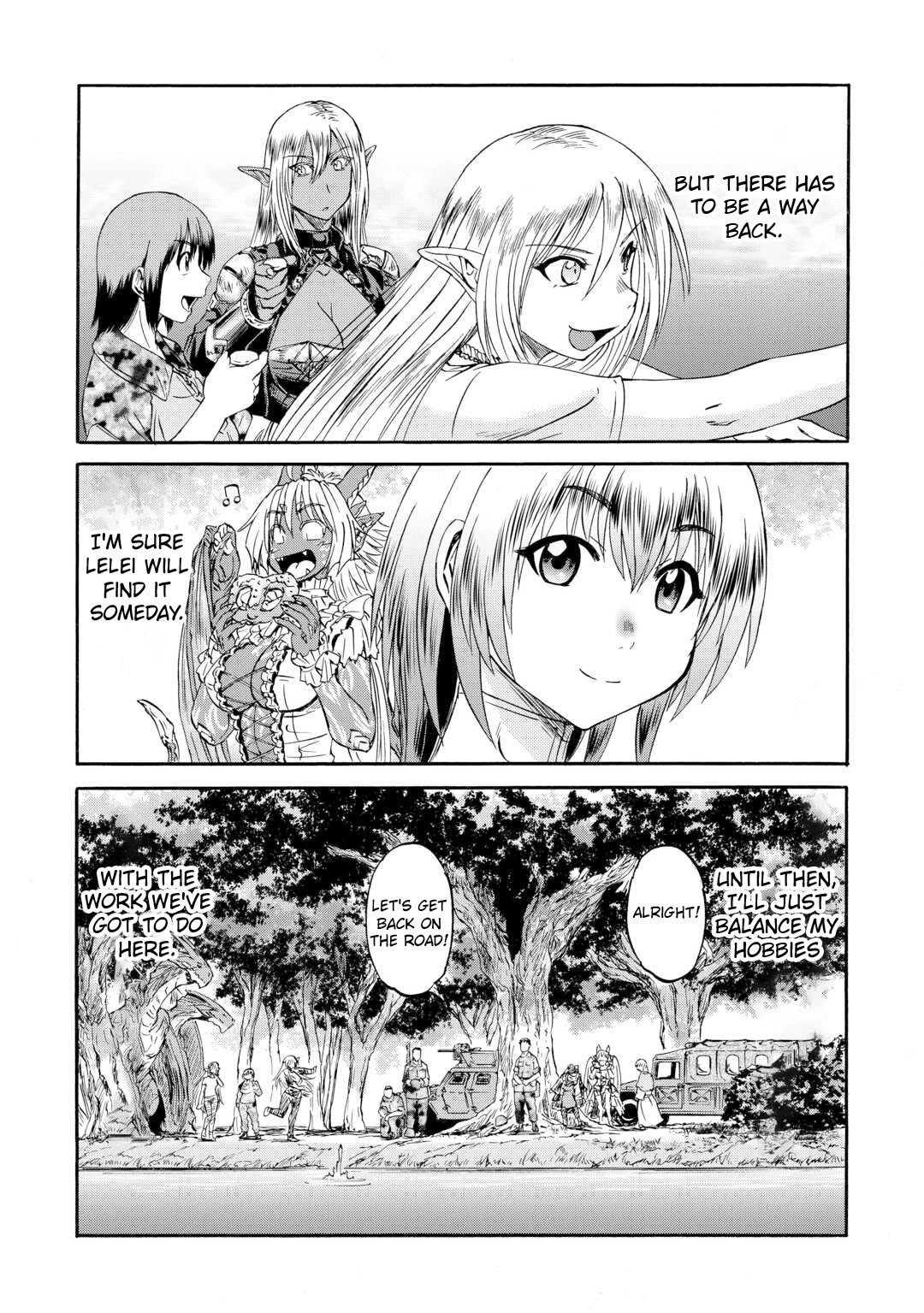 Gate - Jietai Kare no Chi nite, Kaku Tatakeri chapter 143.2 page 60