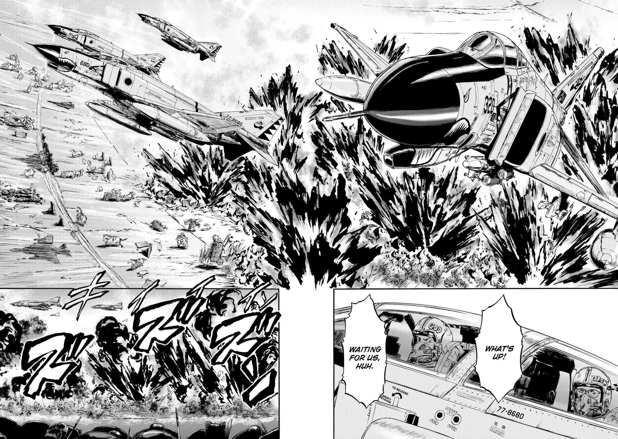 Gate - Jietai Kare no Chi nite, Kaku Tatakeri chapter 143.2 page 7