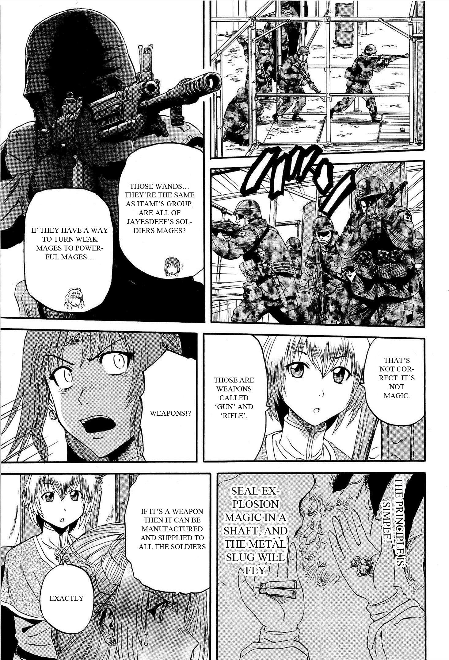 Gate - Jietai Kare no Chi nite, Kaku Tatakeri chapter 15 page 10