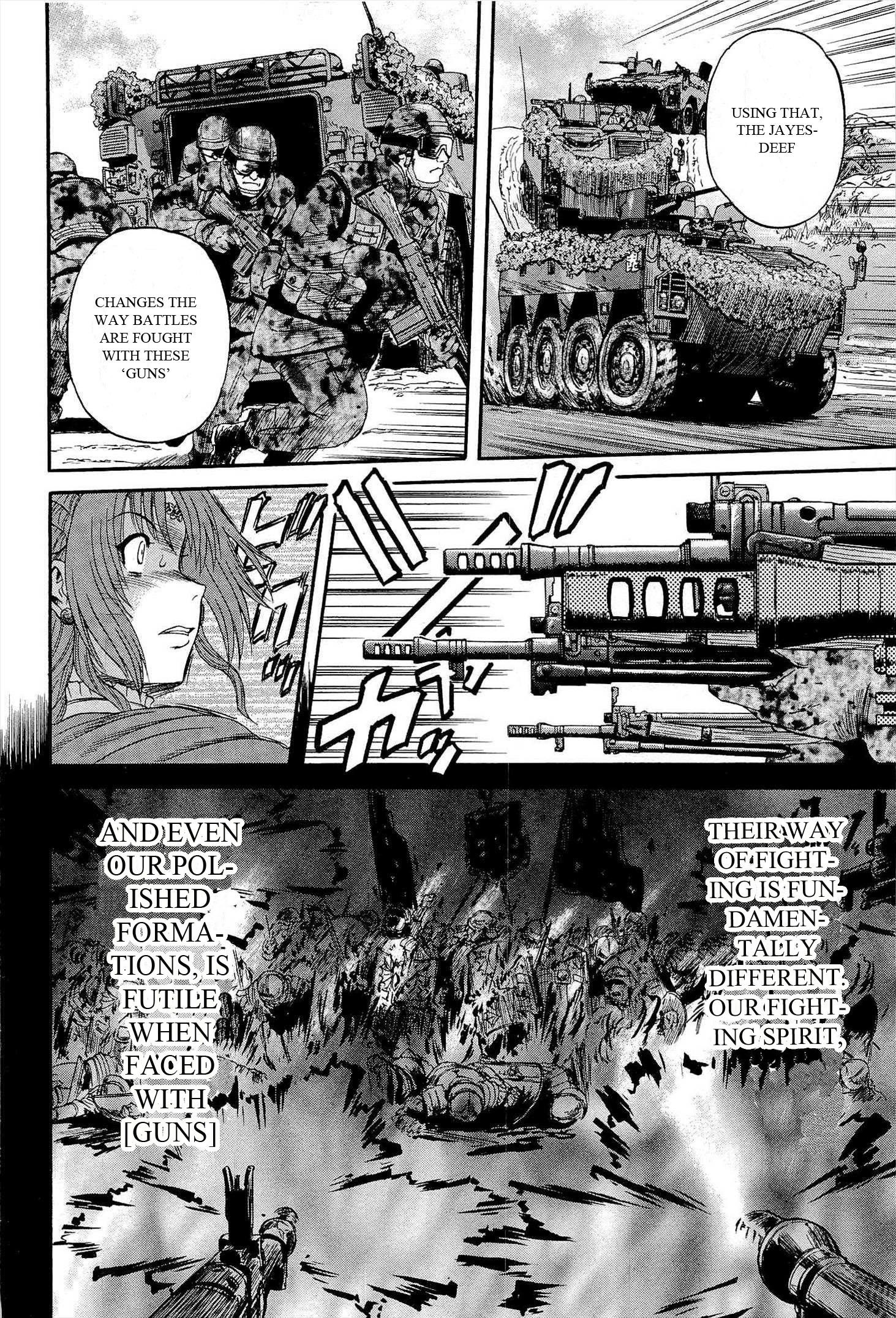 Gate - Jietai Kare no Chi nite, Kaku Tatakeri chapter 15 page 11