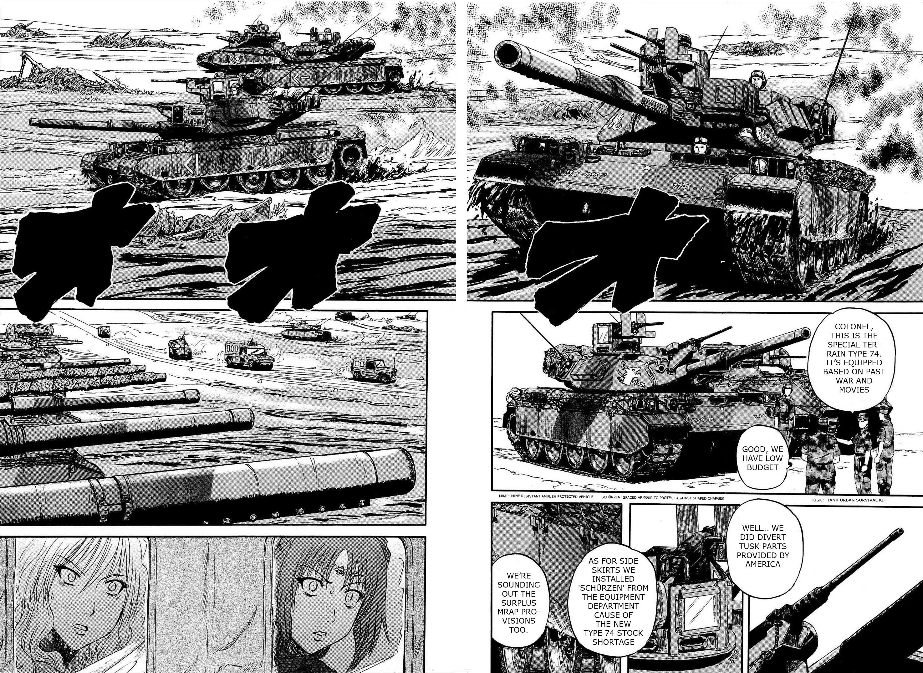 Gate - Jietai Kare no Chi nite, Kaku Tatakeri chapter 15 page 14