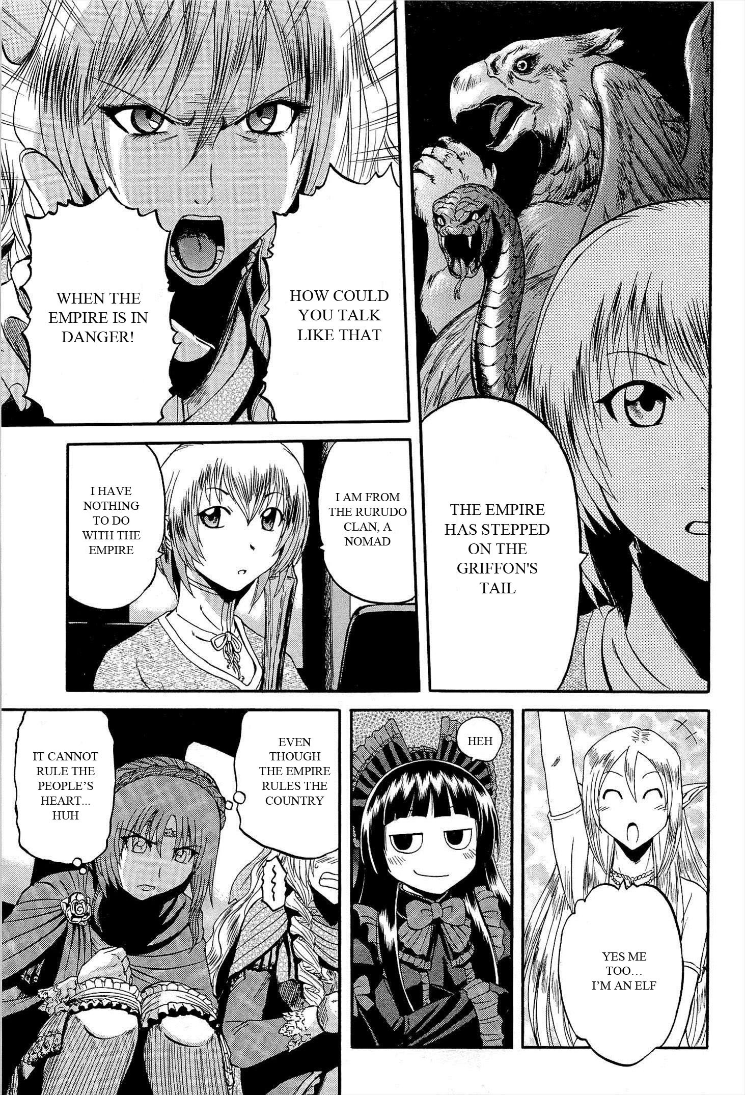 Gate - Jietai Kare no Chi nite, Kaku Tatakeri chapter 15 page 17