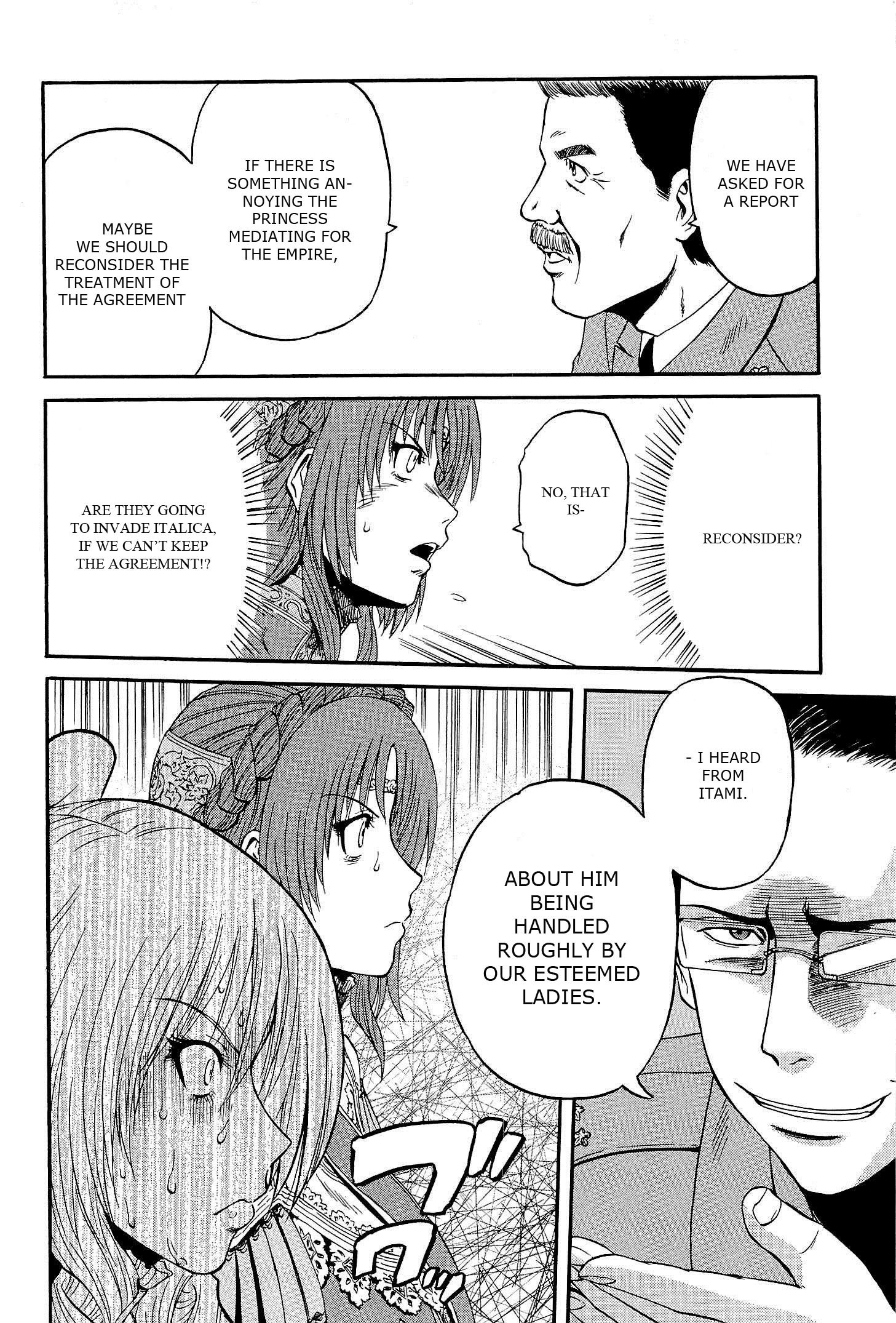 Gate - Jietai Kare no Chi nite, Kaku Tatakeri chapter 15 page 22