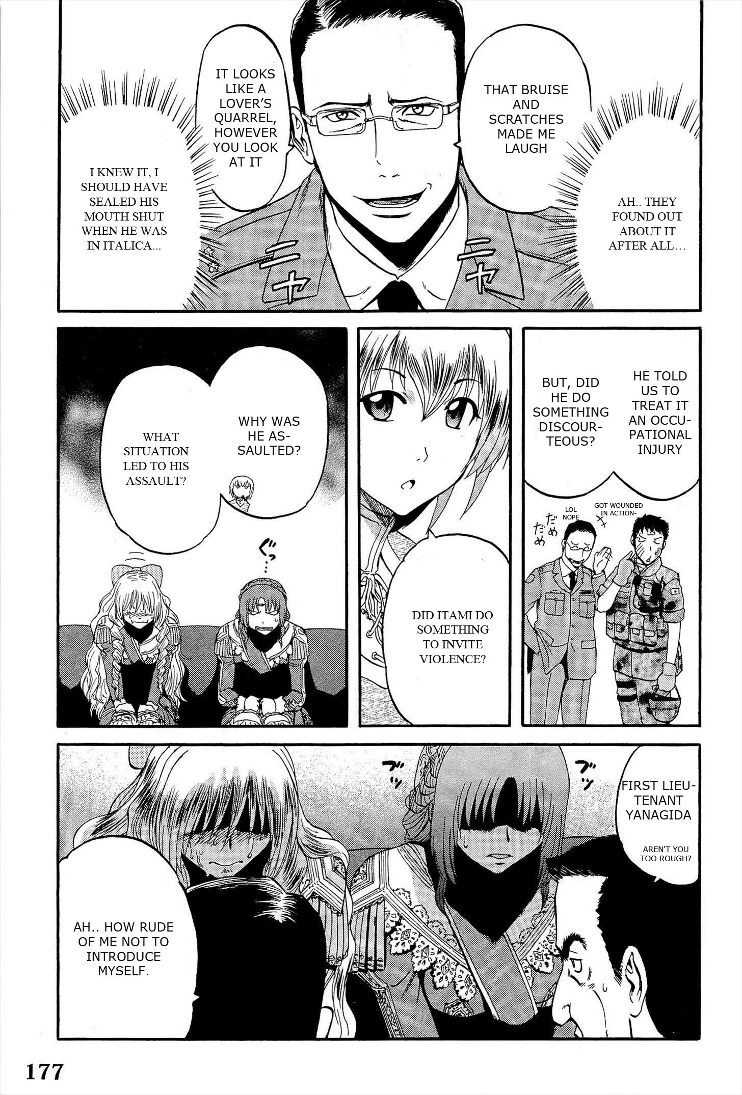 Gate - Jietai Kare no Chi nite, Kaku Tatakeri chapter 15 page 23