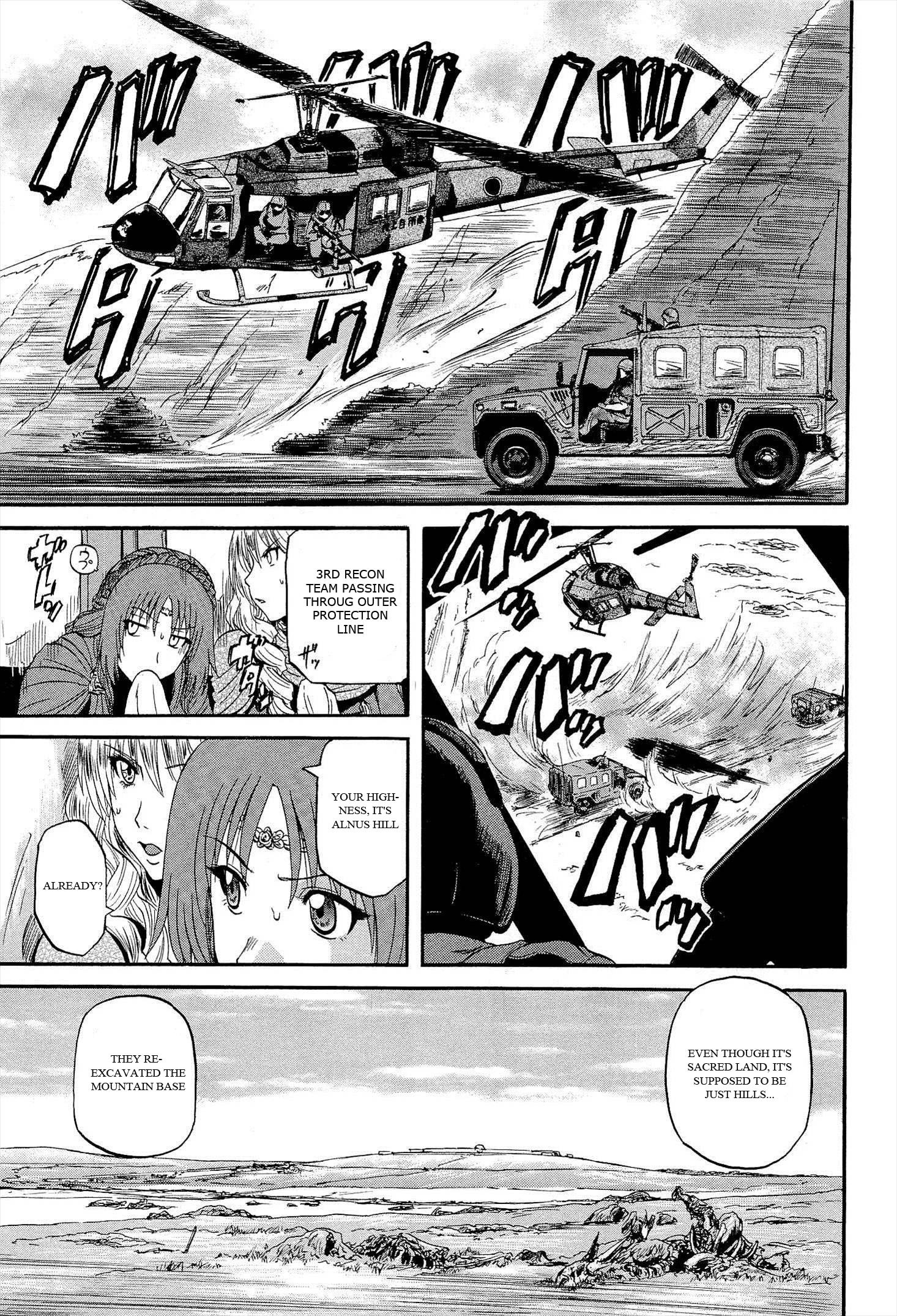 Gate - Jietai Kare no Chi nite, Kaku Tatakeri chapter 15 page 8