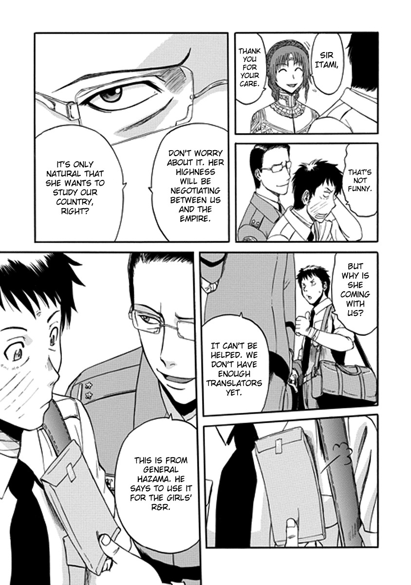 Gate - Jietai Kare no Chi nite, Kaku Tatakeri chapter 16 page 21