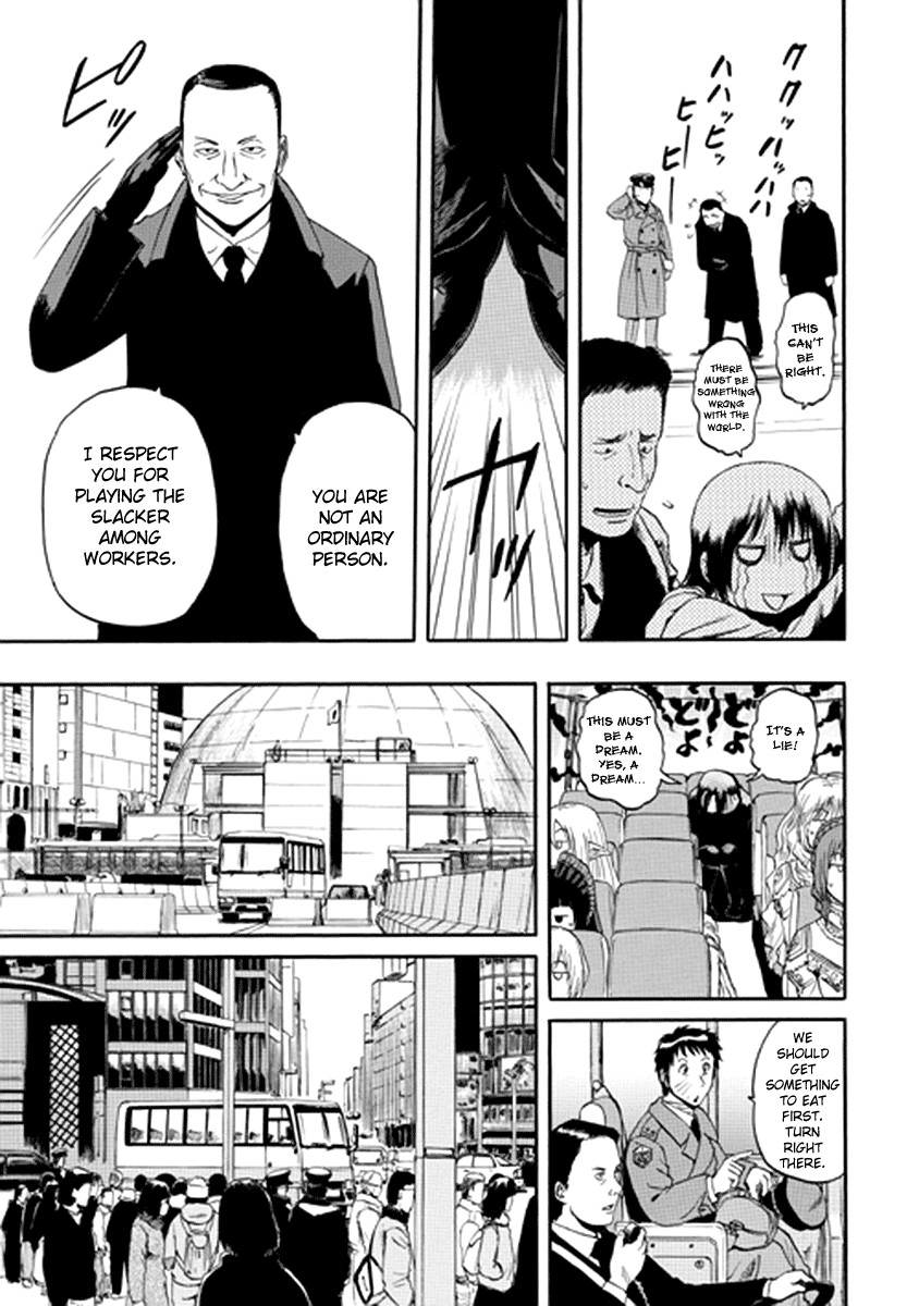 Gate - Jietai Kare no Chi nite, Kaku Tatakeri chapter 17 page 10