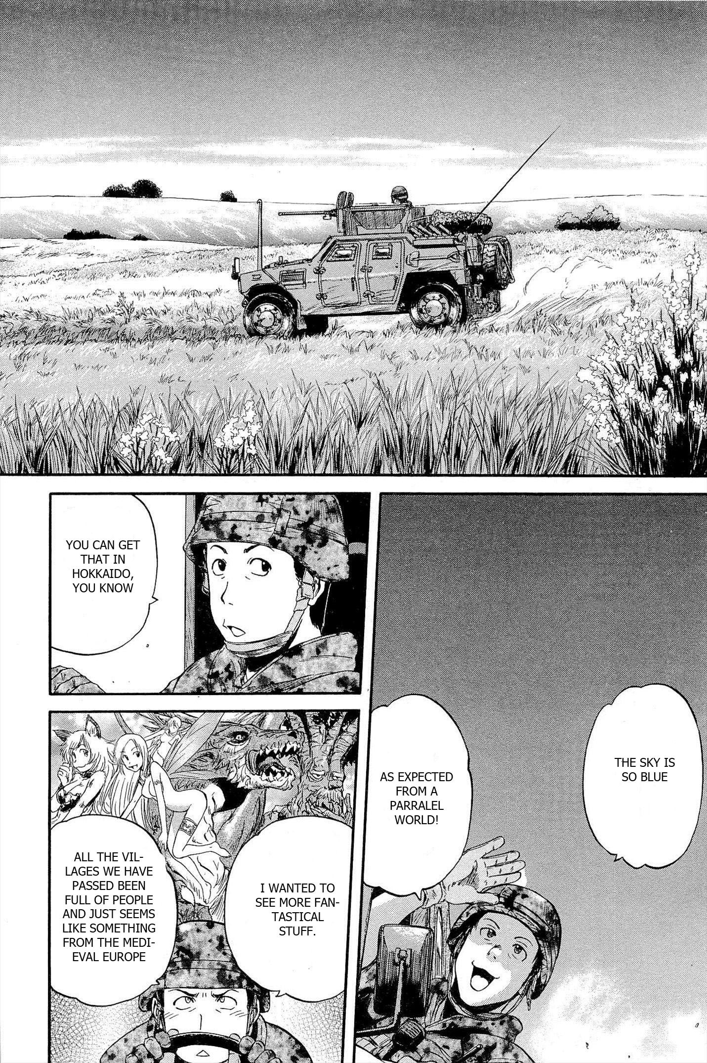 Gate - Jietai Kare no Chi nite, Kaku Tatakeri chapter 2 page 10