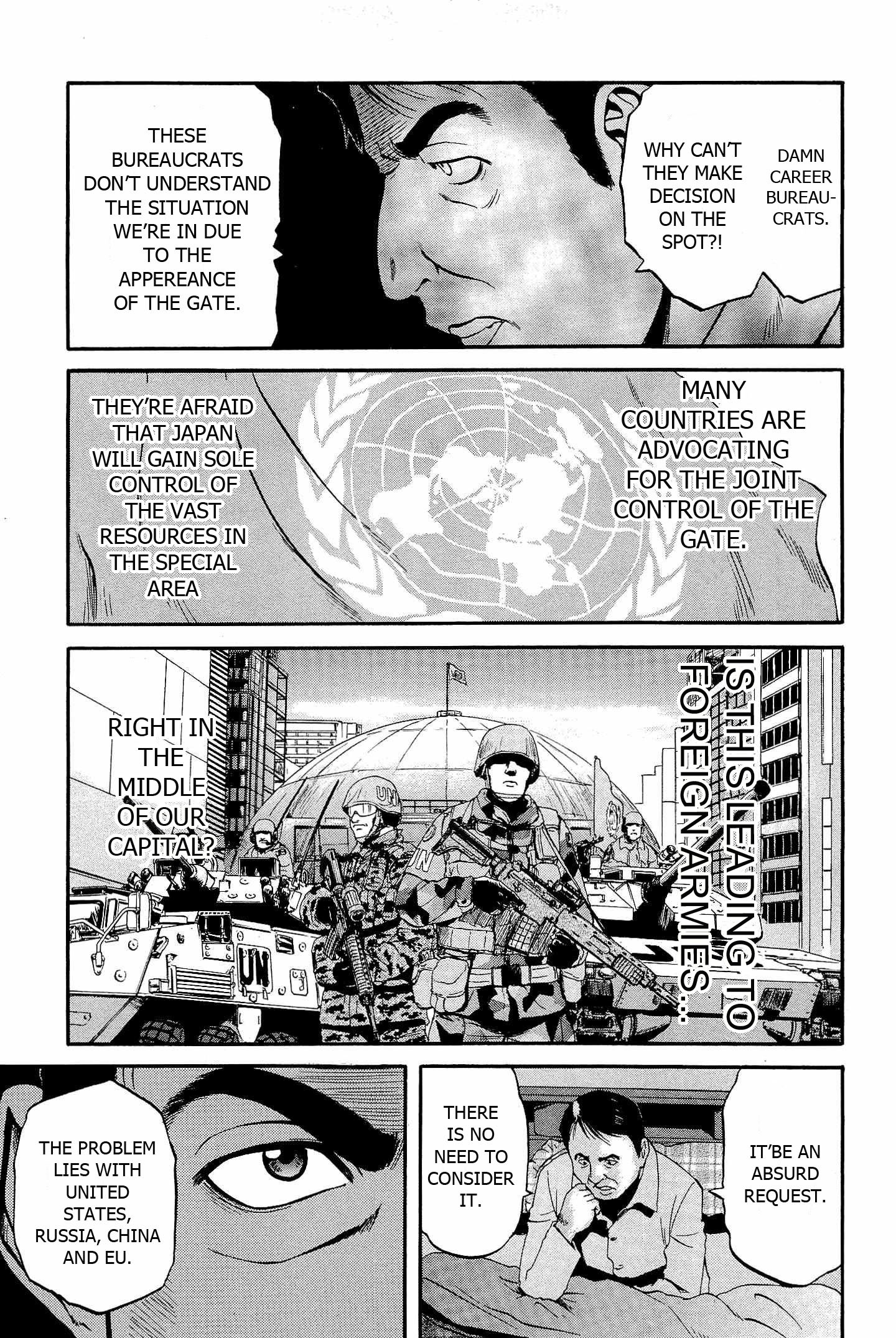 Gate - Jietai Kare no Chi nite, Kaku Tatakeri chapter 20 page 4