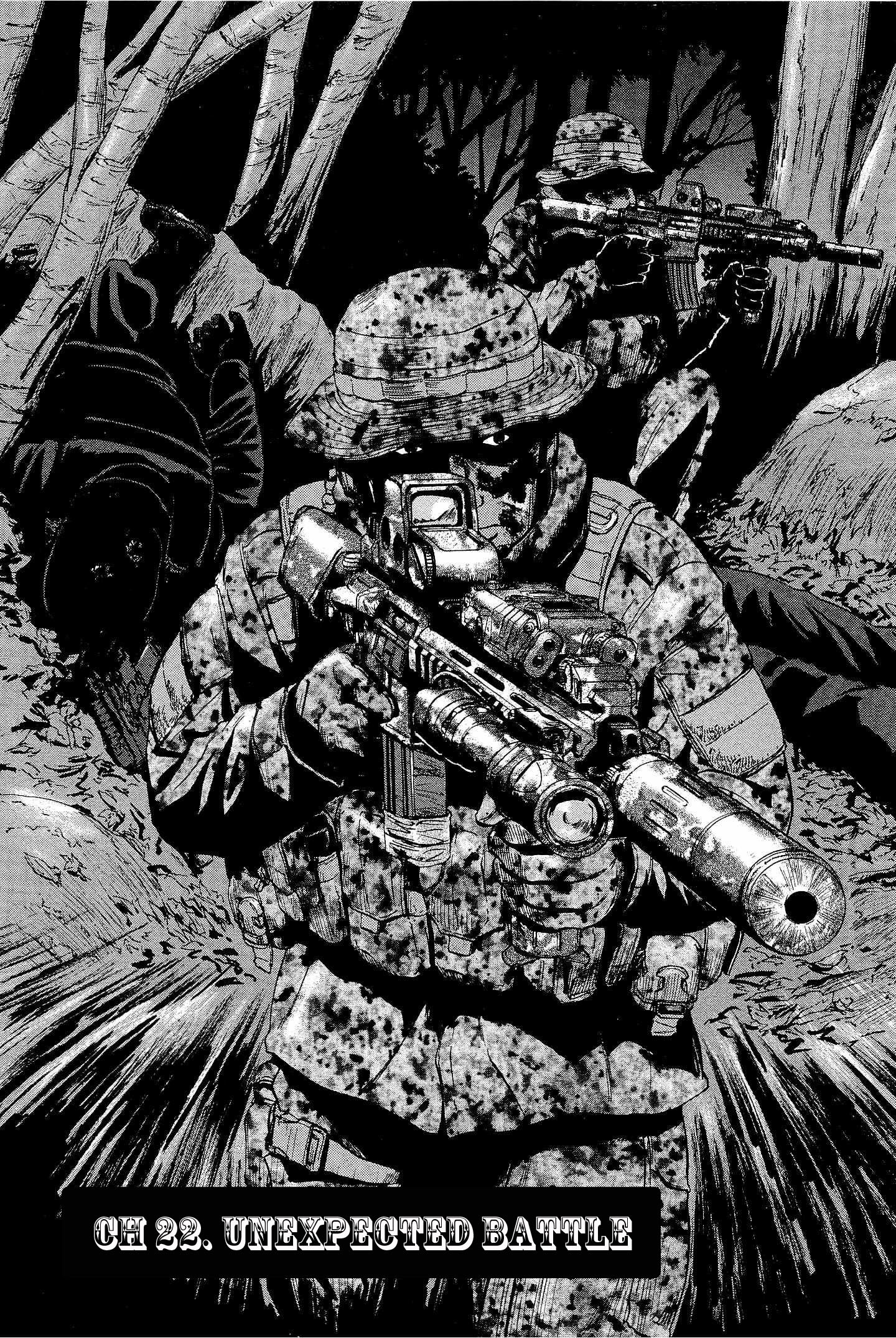 Gate - Jietai Kare no Chi nite, Kaku Tatakeri chapter 22 page 2