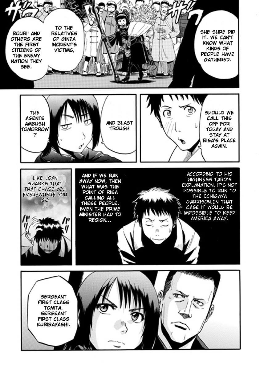 Gate - Jietai Kare no Chi nite, Kaku Tatakeri chapter 24 page 11