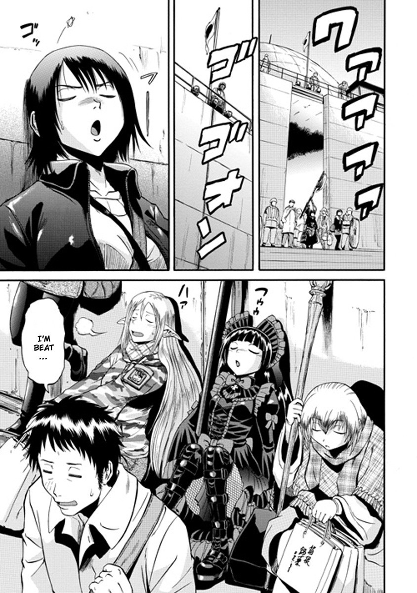 Gate - Jietai Kare no Chi nite, Kaku Tatakeri chapter 24 page 25