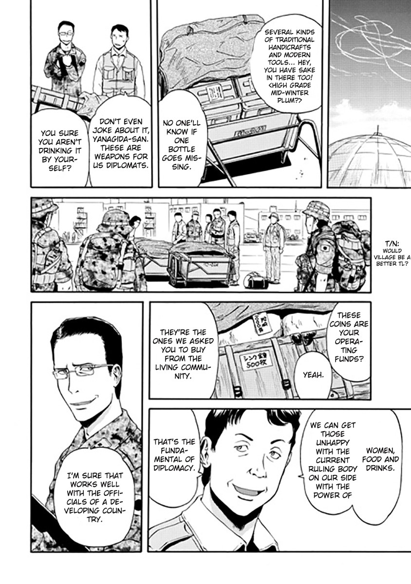 Gate - Jietai Kare no Chi nite, Kaku Tatakeri chapter 27 page 29