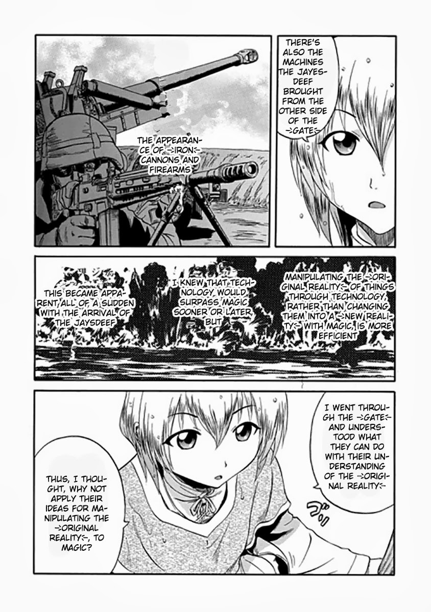 Gate - Jietai Kare no Chi nite, Kaku Tatakeri chapter 28 page 25