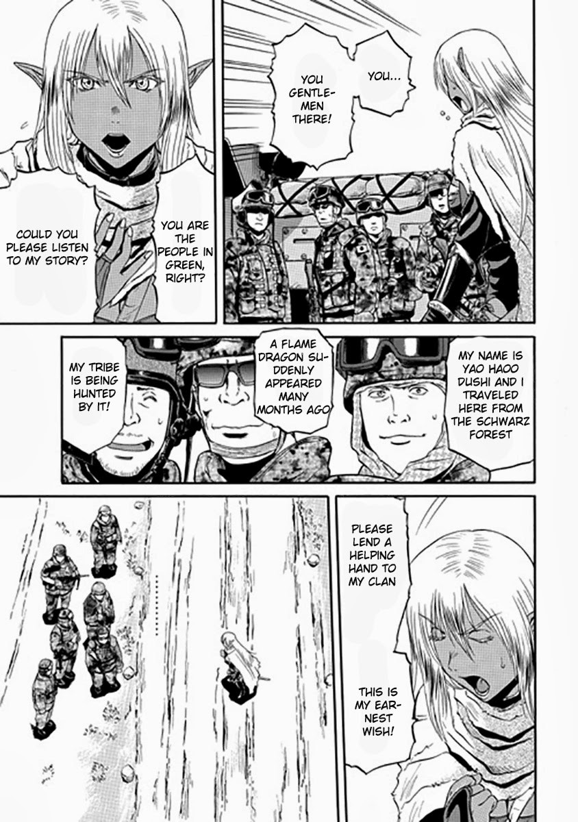 Gate - Jietai Kare no Chi nite, Kaku Tatakeri chapter 28 page 4