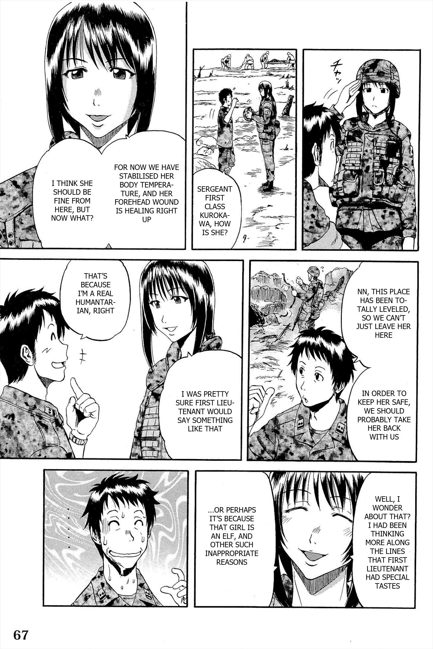 Gate - Jietai Kare no Chi nite, Kaku Tatakeri chapter 3 page 17