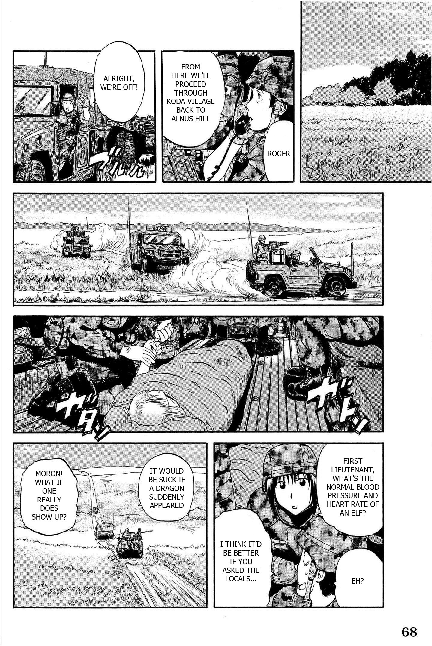 Gate - Jietai Kare no Chi nite, Kaku Tatakeri chapter 3 page 18