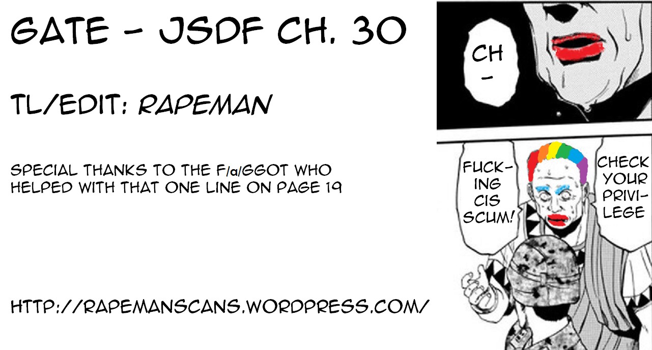 Gate - Jietai Kare no Chi nite, Kaku Tatakeri chapter 30 page 26