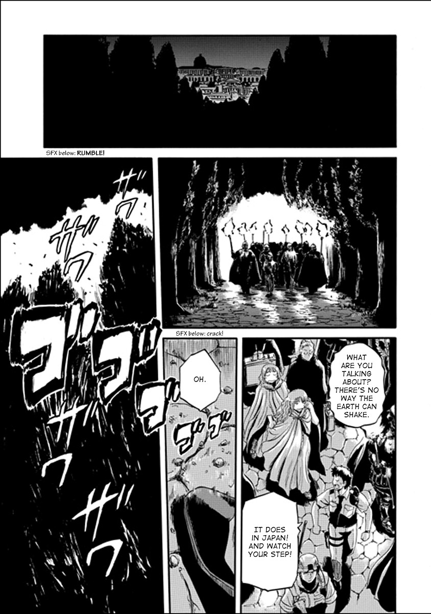 Gate - Jietai Kare no Chi nite, Kaku Tatakeri chapter 32 page 33