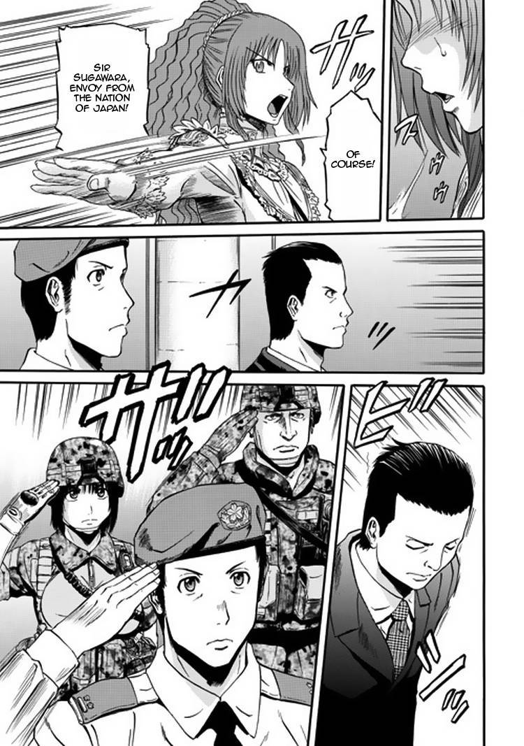 Gate - Jietai Kare no Chi nite, Kaku Tatakeri chapter 33 page 17