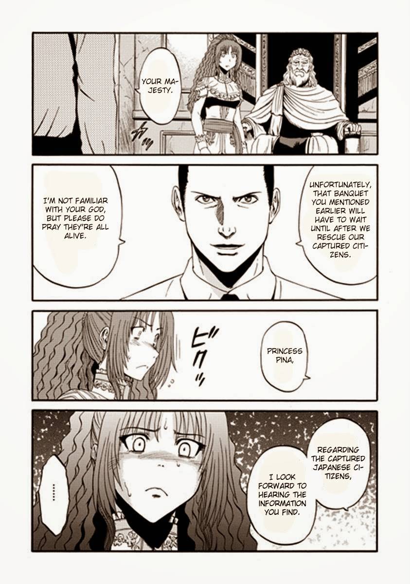 Gate - Jietai Kare no Chi nite, Kaku Tatakeri chapter 35 page 13