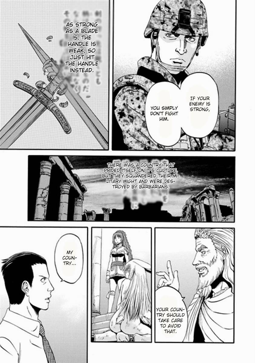 Gate - Jietai Kare no Chi nite, Kaku Tatakeri chapter 35 page 17