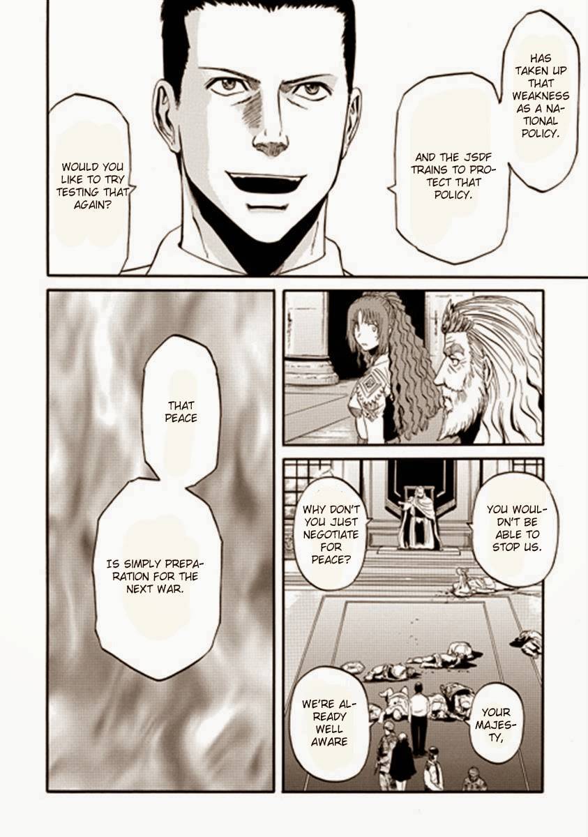 Gate - Jietai Kare no Chi nite, Kaku Tatakeri chapter 35 page 18