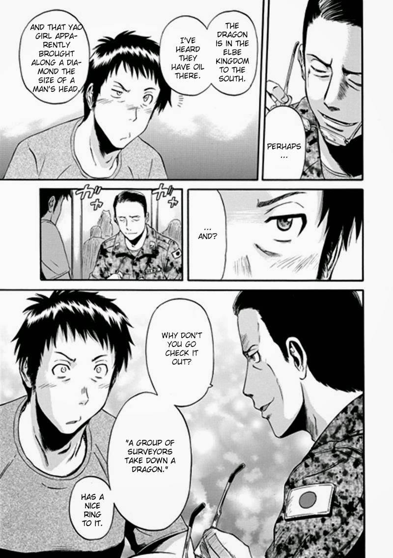 Gate - Jietai Kare no Chi nite, Kaku Tatakeri chapter 37 page 21