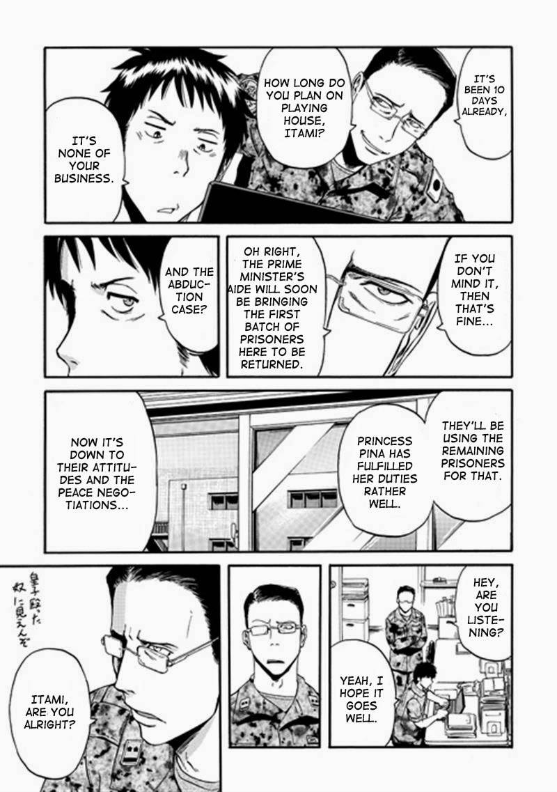 Gate - Jietai Kare no Chi nite, Kaku Tatakeri chapter 38 page 34