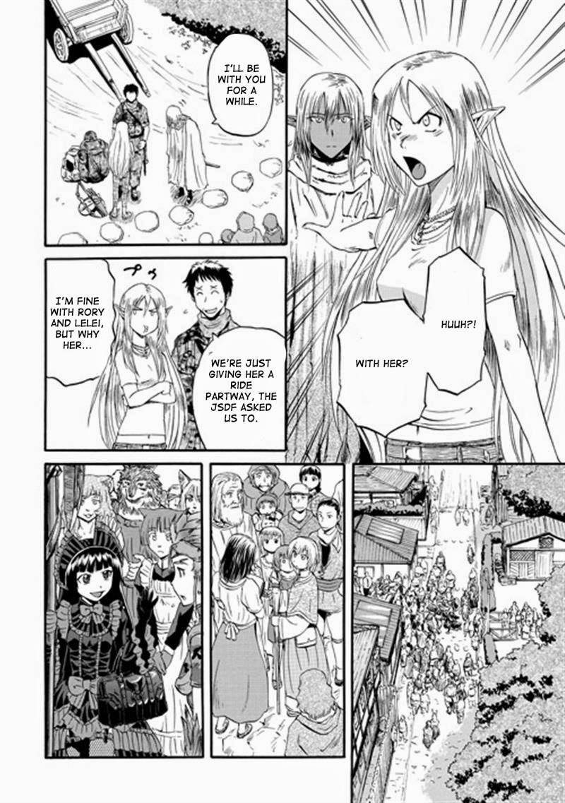 Gate - Jietai Kare no Chi nite, Kaku Tatakeri chapter 39 page 35