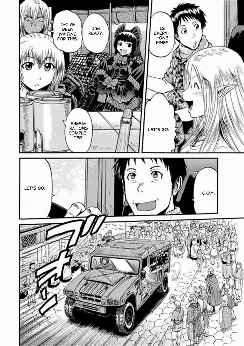 Gate - Jietai Kare no Chi nite, Kaku Tatakeri chapter 39 page 37