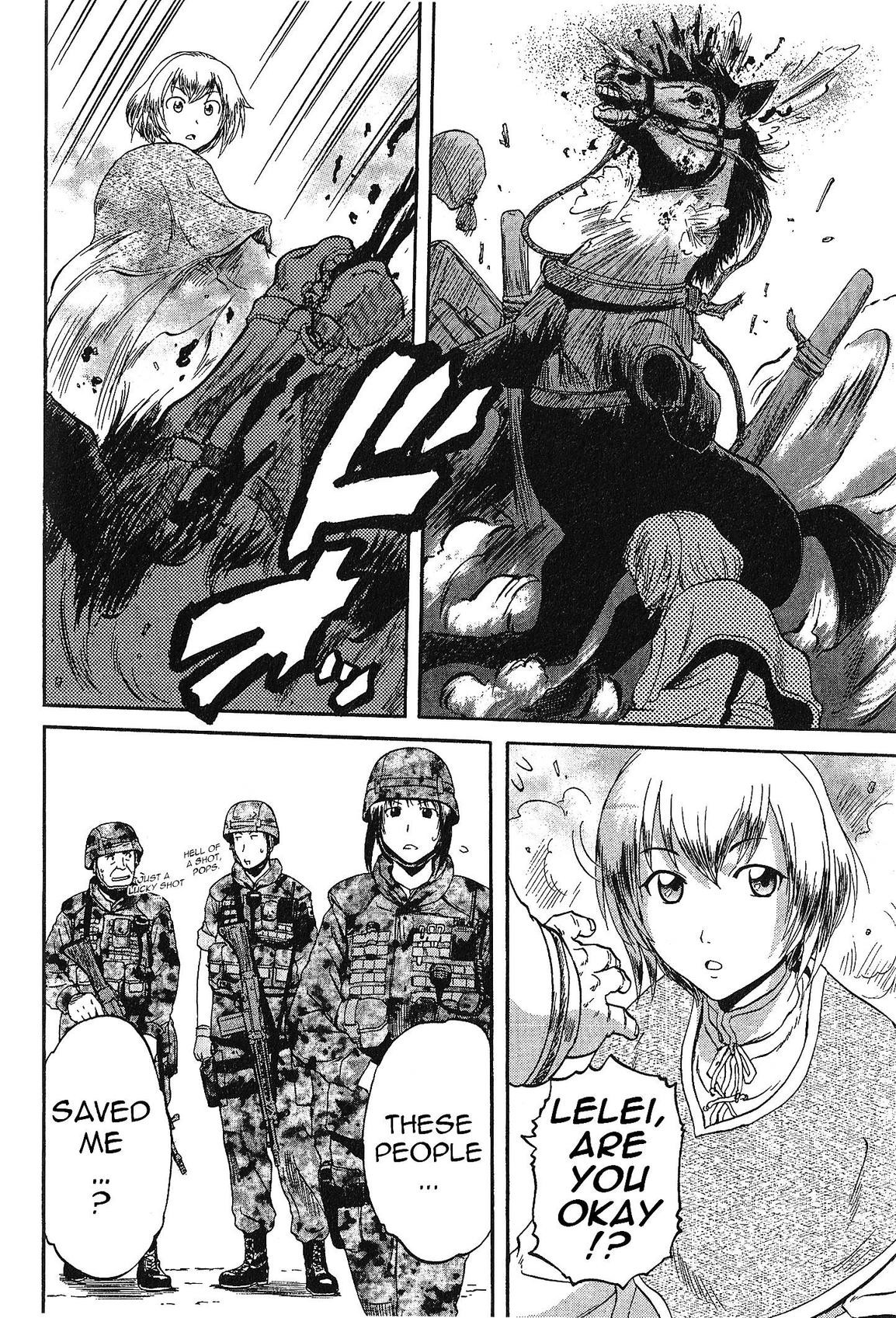 Gate - Jietai Kare no Chi nite, Kaku Tatakeri chapter 4 page 10